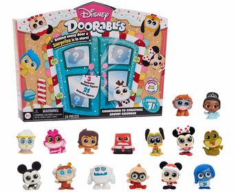 Disney Doorables Countdown to Christmas Advent Calendar Mini Figures New w Box