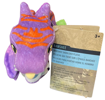 Disney Pandora World of Avatar Purple Banshee Magnetic Shoulder Plush New w Tags