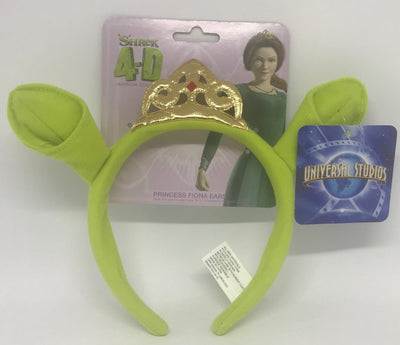 Universal Studios Princess Fiona Shrek 4-D Ears Headband Plush New with Tags