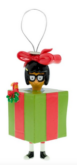 Bob's Burgers Tina Decoupage Christmas Tree Ornament New With Tag