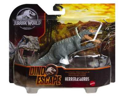 Jurassic World Heroes Wild Pack Herrerasaurus Figure Dinosaur Toy New With Box