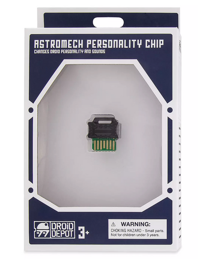 Disney Star Wars Galaxy's Black Droid Depot Astromech Personality Chip New Box