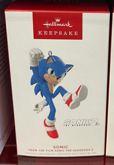 Hallmark 2022 Sonic The Hedgehog 2 Movie Sonic Christmas Ornament New With Box