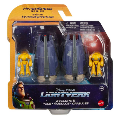 Disney Pixar Lightyear Hyperspeed Series Zyclops & Pods Toy New With Box