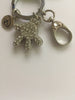 Disney Parks Boutique Mickey Glove Rhinestones Metal Keychain New with Tags