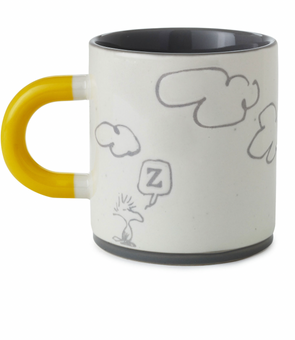 Peanuts Flying Ace Snoopy Prepare for Takeoff! Z Coffee Mug 15 oz New