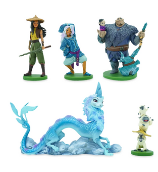 Disney Raya and the Last Dragon Figure Play Set Toy Cake Topper New with Box