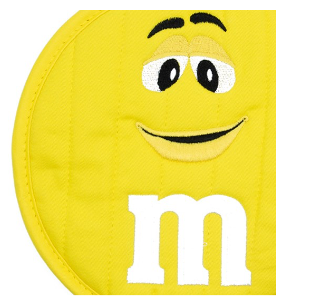 M&M's World Yellow Character Pot Holder New with Tag