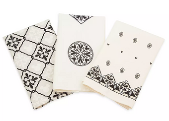 Disney Parks Mickey Mouse Icons Kitchen Towel Set of 2 New With Tags