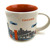 Starbucks You Are Here Chicago Illinois Ceramic Coffee Mug New With Box