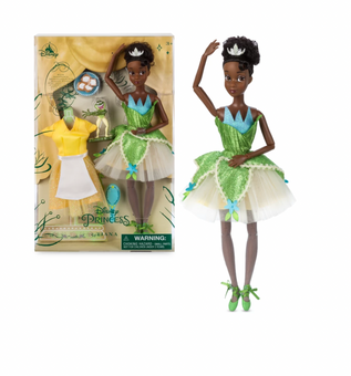 Disney Store Princess Tiana Ballet Doll 11 1/2'' New with Box