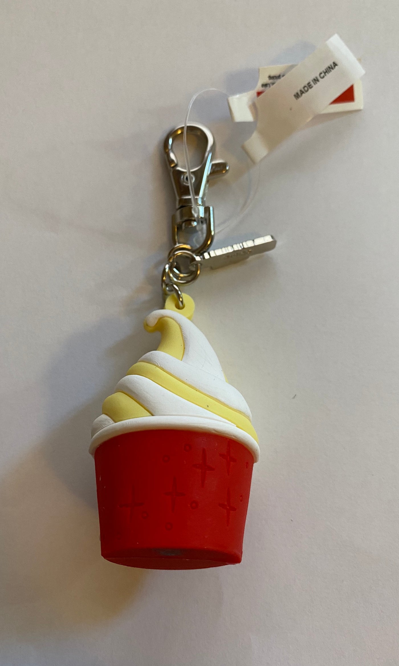 Disney Parks Dole Whip Wishables Keychain New with Tag