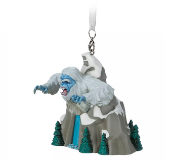 Disney Matterhorn and Abominable Snowman Sketchbook Christmas Ornament New w Tag