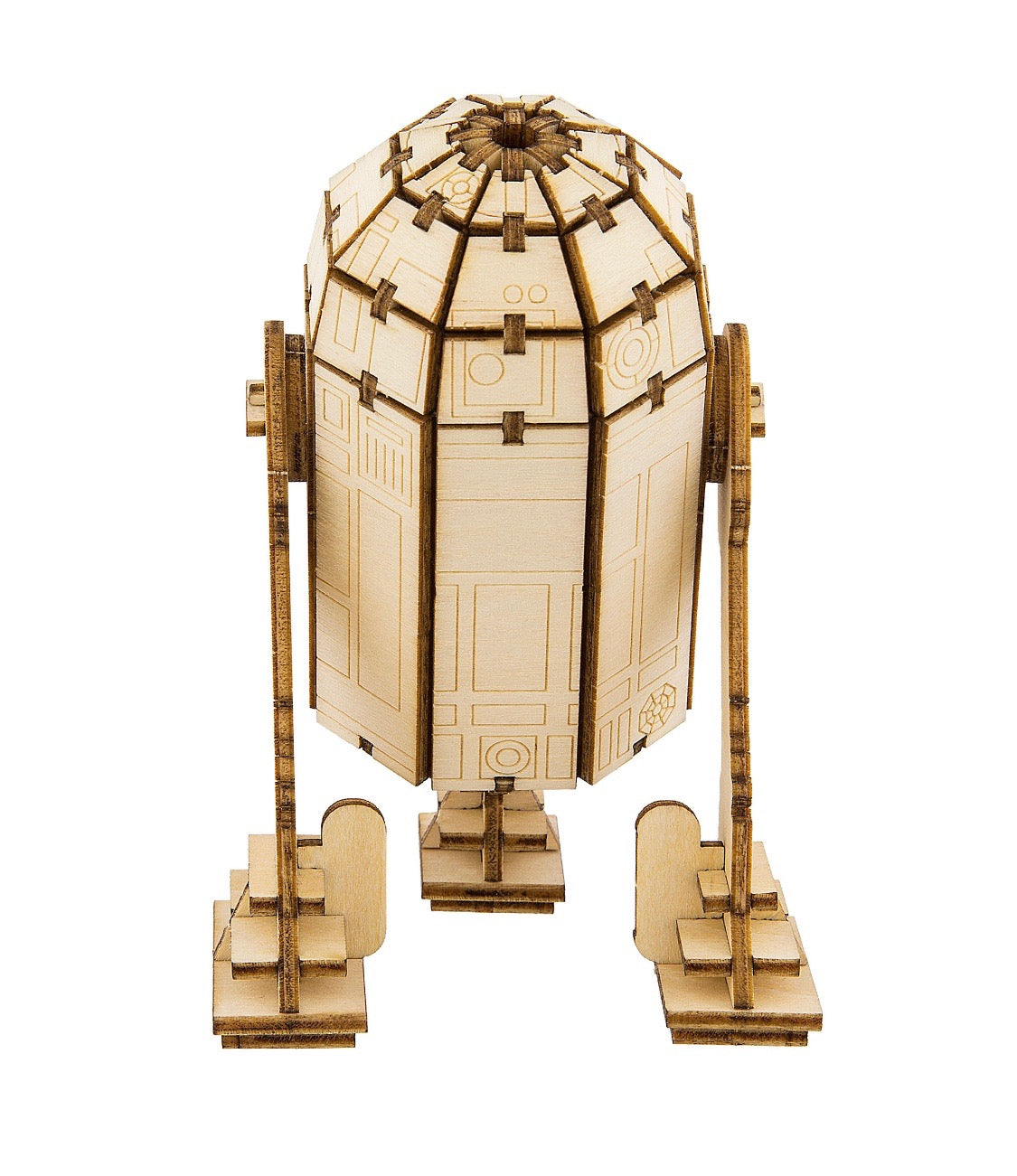 Disney Parks Star Wars R2-D2 Book and 3D Wood Model Kit 3D New