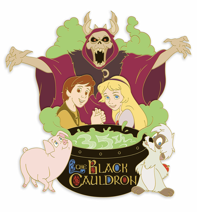Disney Parks The Black Cauldron Pin 35th Limited New with Card