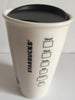 Disney Parks Starbucks Mickey Hollywood Ceramic Coffee Tumbler Travel Mug New