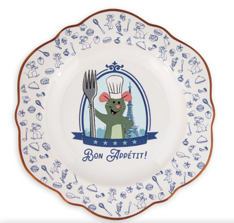Disney Parks Epcot Remy Ratatouille Adventure Dessert Plate New