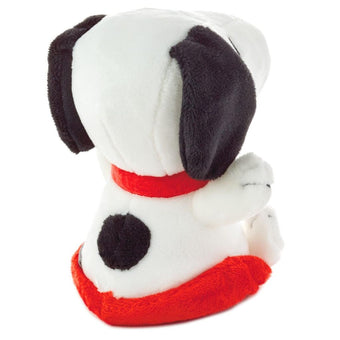 Hallmark Peanuts Zip-N-Go Christmas Snoopy on Sled Plush New with Tag