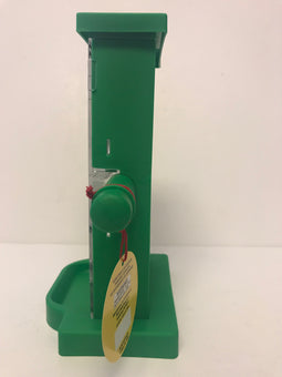 M&M's World Zig Zag Green Candy Dispenser New with Tags
