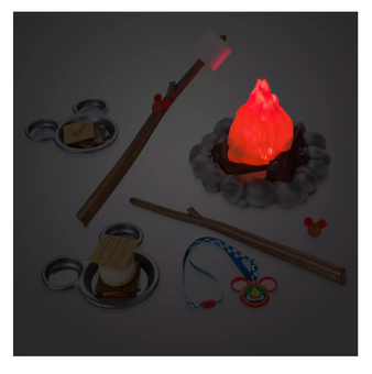 Disney Mickey Mouse-Ka-Campfire S'mores Toy Set with Light and Sound New w Box