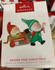 Hallmark 2022 Gnome for Christmas Ornament New With Box