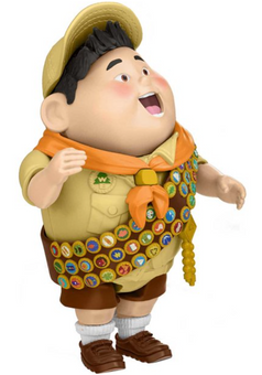 Disney Pixar Interactables Russell Talking Action Figure Toy New with Box