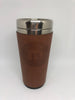 M&M's World Brown Lentil Vegan Leather Travel Tumbler New