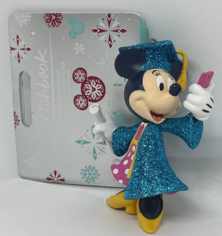 Disney Parks Minnie Graduation Sketchbook Ornament Selfie Diploma New With Tag