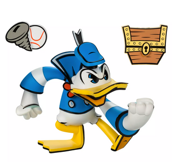 Disney Donald Duck Vinyl Figure by Joe Ledbetter New With Box