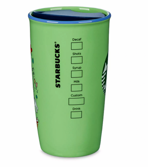 Disney Parks Animal Kingdom Minnie Porcelain Starbucks Tumbler New