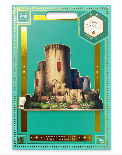 Disney Merida Castle Pin Brave Castle Collection Limited Pin New with Card
