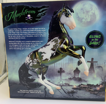 Breyer Horses 2022 Halloween Horse Maelstrom Decorator Limited Glow Dark New