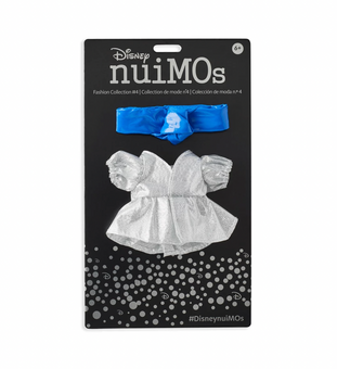 Disney NuiMOs Outfit Silver Dress with Blue Headband New with Card
