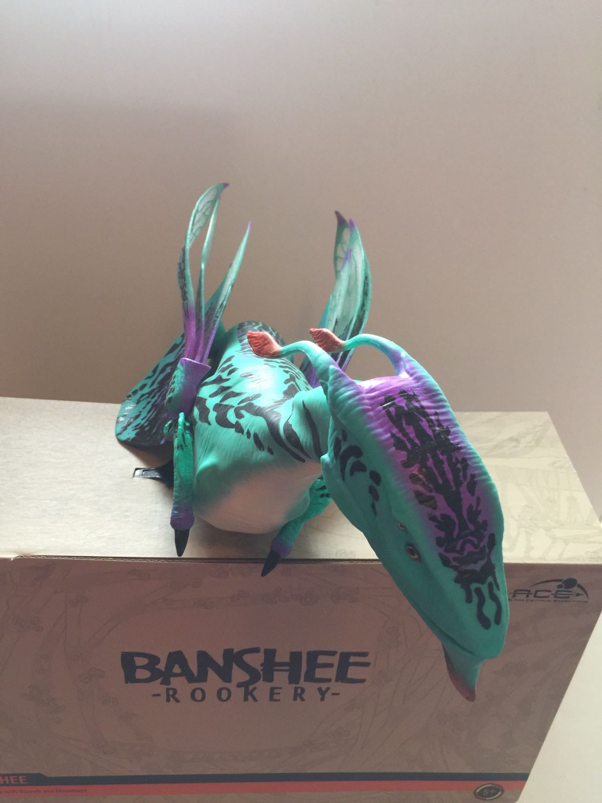 Disney Pandora Avatar Interactive Banshee Rookery Green Purple New with Box