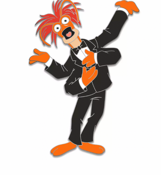 Disney D23 Muppets Haunted Mansion Tuxedo Pepé Pin Limited Edition New with Card