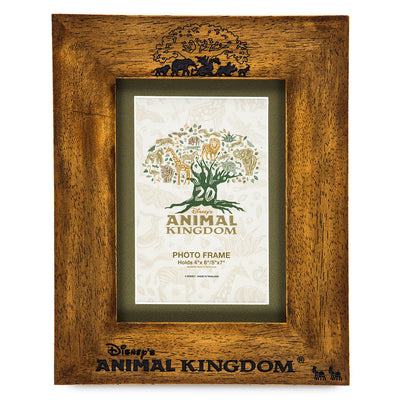 Disney Parks Animal Kingdom 20th Anniversary Wood Photo Frame New