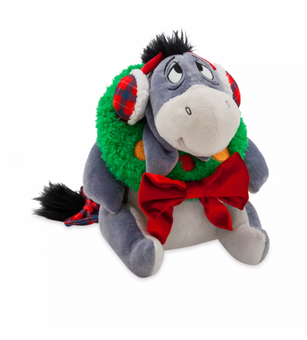 Disney Christmas 2021 Eeyore Holiday Medium Plush New with Tag