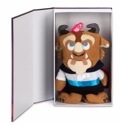 Disney Parks Beast VHS Plush Beauty and the Beast Small 8'' New