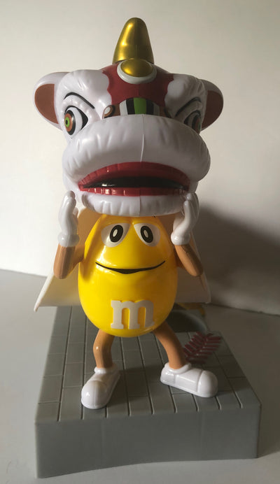 M&M's World Chinese New Year Lion Dance Candy Dispenser New with Tags
