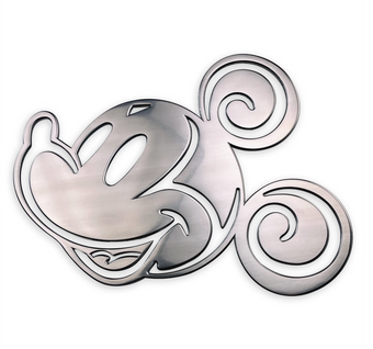 Disney Eats Mickey Face Metal Trivet New