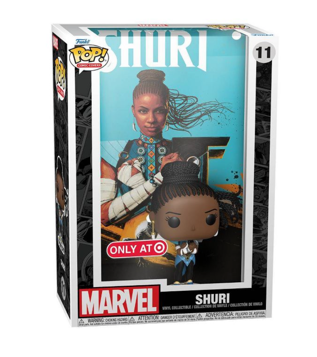Funko Pop! Comic Covers Marvel Shuri (Target Exclusive) Vinyl Figure New w Box
