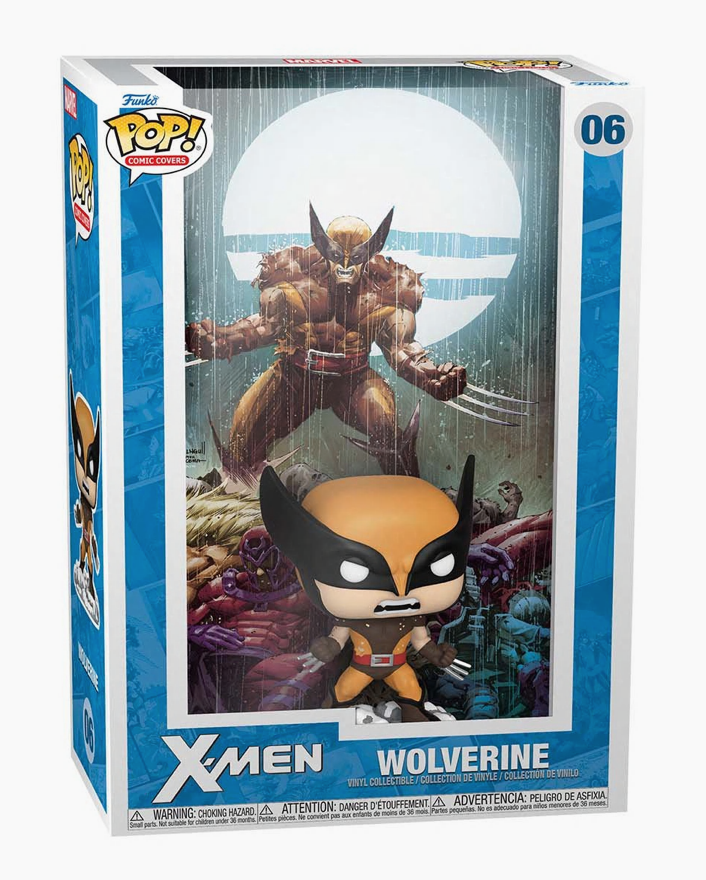 Funko Pop! Comic Covers: Marvel Wolverine 4.25-in Vinyl Figure New with Box