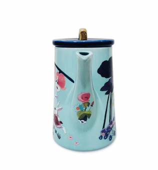Disney Alice in Wonderland 70th by Mary Blair Porcelain Teapot New
