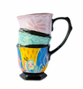 Disney Alice in Wonderland 70th by Mary Blair Three Stacked Tea Cups Mug New