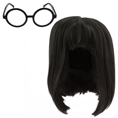 Disney Edna Mode Wig and Eyeglasses Set for Adults Incredibles 2 New With Box