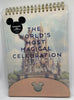 Disney Walt Disney World 50th Anniversary Mickey Sketchbook New