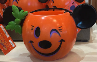 Disney Parks Halloween 2021 Wicked Spooky Minnie Gummi Candy Bucket New with Tag