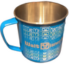 Disney Parks Walt Disney World Blue Insulated Metal Coffee Mug New With Tag