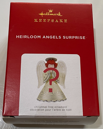 Hallmark 2021 Heirloom Angels Surprise Mystery Box Ornament New With Box