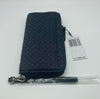 Vera Bradley RFID Accordion Wristlet Denim Navy New with Tag